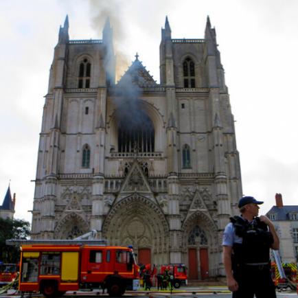 Diario Frontera, Frontera Digital,  NANTES, Internacionales, ,Fuego que afectó a la catedral de Nantes destruyó un famoso órgano #19Jul