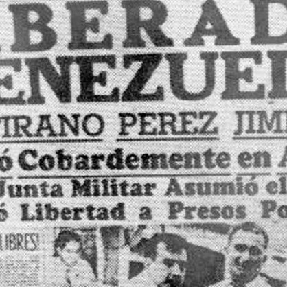 Diario Frontera, Frontera Digital,  23 de enero de 1958, Opinión, ,El 23 de enero, un estado de alma por Asdrúbal Aguiar