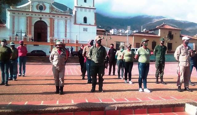 Diario Frontera, Frontera Digital,  ALCALDÍA DE RANGEL, Páramo, ,Con Parada Militar rinden tributo al Comandante Hugo Chávez en Mucuchíes