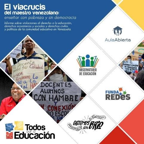 Diario Frontera, Frontera Digital,  TODOS POR LA EDUCACIÓN, Nacionales, ,Todos Por la Educación presentó el viacrucis que viven docentes venezolanos