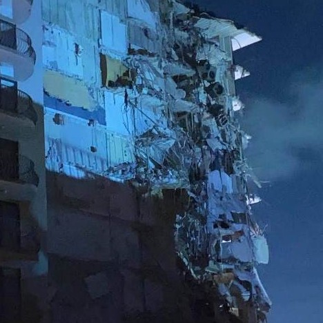Diario Frontera, Frontera Digital,  MIAMI, Internacionales, ,Se derrumba edificio en Surfside, al norte de Miami Beach
Cientos de rescatistas en la escena