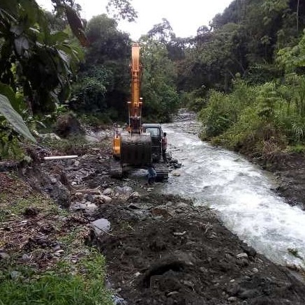 Diario Frontera, Frontera Digital,  INMIVI, Mocoties, ,Inmivi ejecutó canalización de quebradas 
de El Guayabal en Santa Cruz de Mora