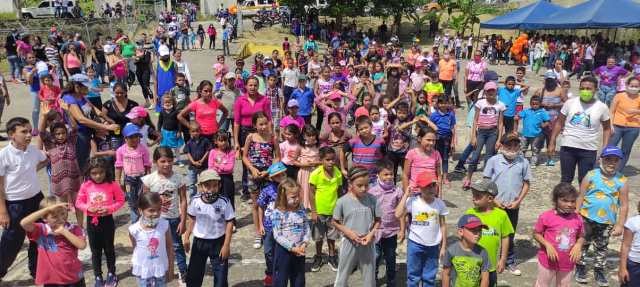 Diario Frontera, Frontera Digital,  Alegría Sobre Ruedas en La Azulita, Panamericana, ,Casi  500 niños disfrutaron de Alegría Sobre Ruedas en La Azulita