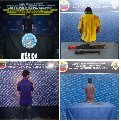 Diario Frontera, Frontera Digital,  ARRESTADOS PNB, Sucesos, ,PNB arrestó a cuatro hombres por diversos delitos en Mérida