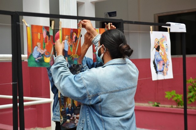 Diario Frontera, Frontera Digital,  INMUCU, ARTCADIA, Entretenimiento, ,Inauguran exposición de arte “Rostros de Mujer” en la Alcaldía de Mérida