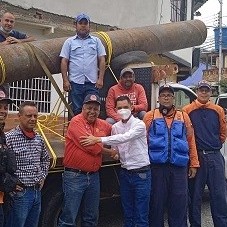 Diario Frontera, Frontera Digital,  ALCALDE JESÚS ARAQUE, Regionales, ,Alcalde Jesús Araque recibió parte de tubería para restablecer servicio de agua