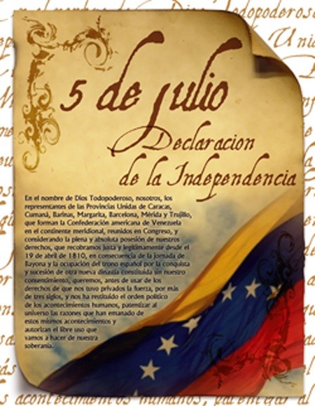 Diario Frontera, Frontera Digital,  05 de julio, día de la independencia, Nacionales, ,#05Jul Hoy conmemoramos y celebramos la libertad 
que nos permite luchar por la democracia