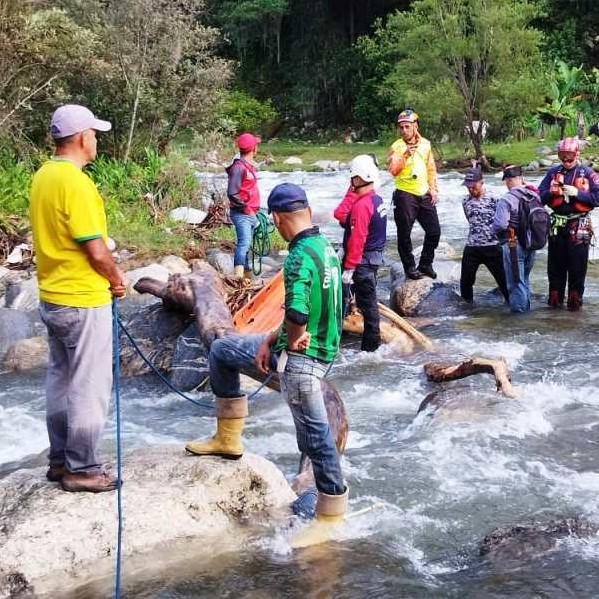 Frontera Digital,  CUERPO DE BOMBEROS, Sucesos,  Cuerpo de Bomberos rescató cuerpo de ciudadano que cayó al río Chama