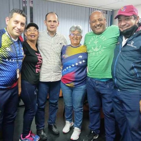 Diario Frontera, Frontera Digital,  Liga Venezolana de Voleibol Menor, Deportes, ,Directivos de la Liga Venezolana de Voleibol Menor
se reunieron con directora de Deportes para Todos del IND