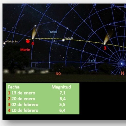 Diario Frontera, Frontera Digital,  Cometa C/2022 E3 (ZTF), Tecnología, ,Cometa C/2022 E3 (ZTF) puede observarse 
desde el horizonte merideño con binoculares