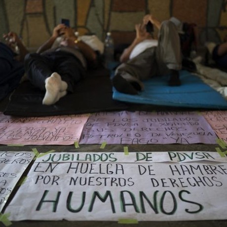 Diario Frontera, Frontera Digital,  HUELGA DE HAMBRE PDVSA, Nacionales, ,Jubilados levantaron la huelga de hambre 
tras 18 días al alcanzar acuerdos con Pdvsa
