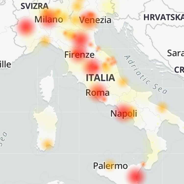 Diario Frontera, Frontera Digital,  ITALIA SIN INTERNET, Internacionales, ,Gran parte de Italia se queda sin Internet