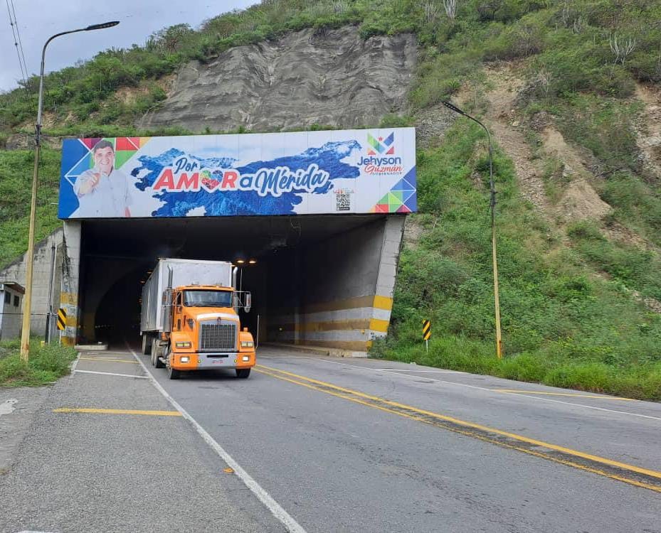 Diario Frontera, Frontera Digital,  PASO NORMAL PORLA L008, LOS TÚNELES, TRÁNSITO, GOBIERNO DE MÉRIDA, ALEXIS NAVA, El Vigía Panamericana, ,Paso vehicular normal por la Local 008 (Los túneles)
