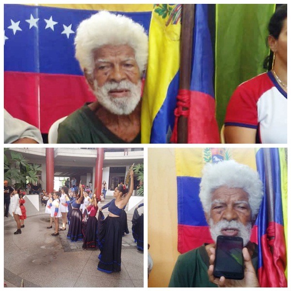 Diario Frontera, Frontera Digital,  Caminante del Paso de Los Andes, El Vigía Panamericana, ,Con un acto cultural se recibió en El Vigía 
al Caminante del Paso de Los Andes