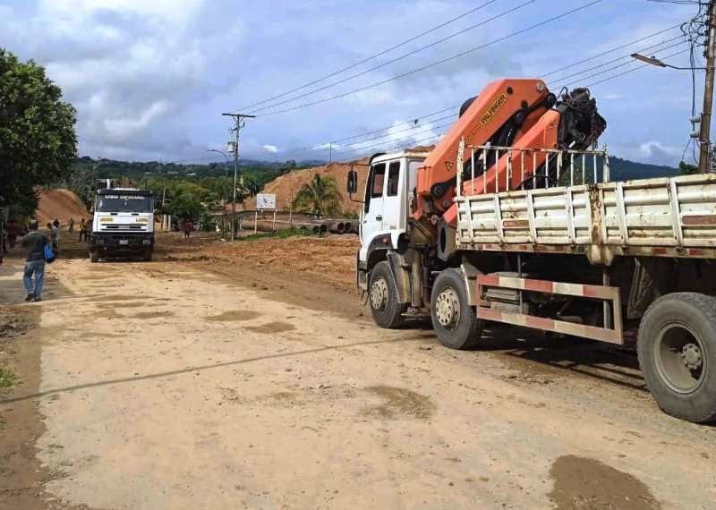 Diario Frontera, Frontera Digital,  ONIA, JEHYSON GUZMÁN, El Vigía Panamericana, ,Jehyson Guzmán: Vialidad de Onia se recupera en 04 fases