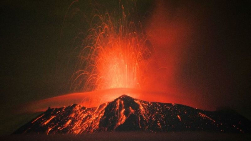 Diario Frontera, Frontera Digital,  Erupción del Popocatépetl, Internacionales, ,Erupción del Popocatépetl: las espectaculares imágenes 
del volcán que tiene en alerta a México