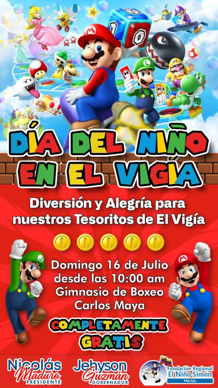 Diario Frontera, Frontera Digital,  DÍA DEL NIÑO EN EL VIGÍA, JEHYSON GUZMÁN, El Vigía Panamericana, ,Jehyson Guzmán y Gairimar Cano de Guzmán 
celebran Día del Niño en El Vigía