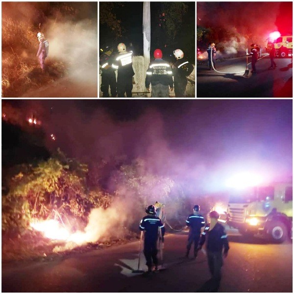 Diario Frontera, Frontera Digital,  INCE3NDIO FORESTAL, EL VIGÍA, MUNICIPIO ALBERTO ADRIANI DE MÉRIDA, Sucesos, El Vigía Panamericana, ,Cuerpo de Bomberos y Aeronáuticos sofocaron 
incendio de vegetación en El Vigía