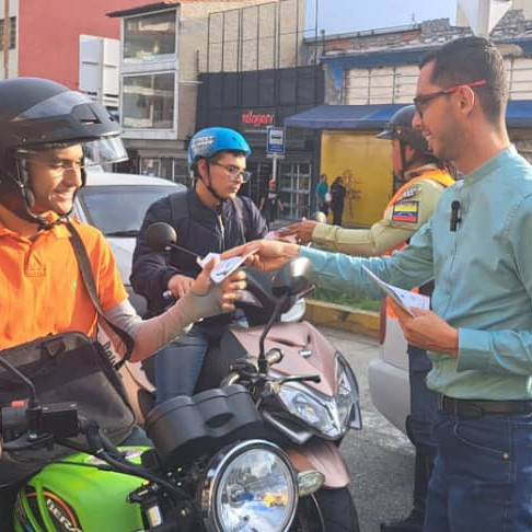 Diario Frontera, Frontera Digital,  Regionales, ,Alcalde Jesús Araque inició campaña de educación vial para Motorizados