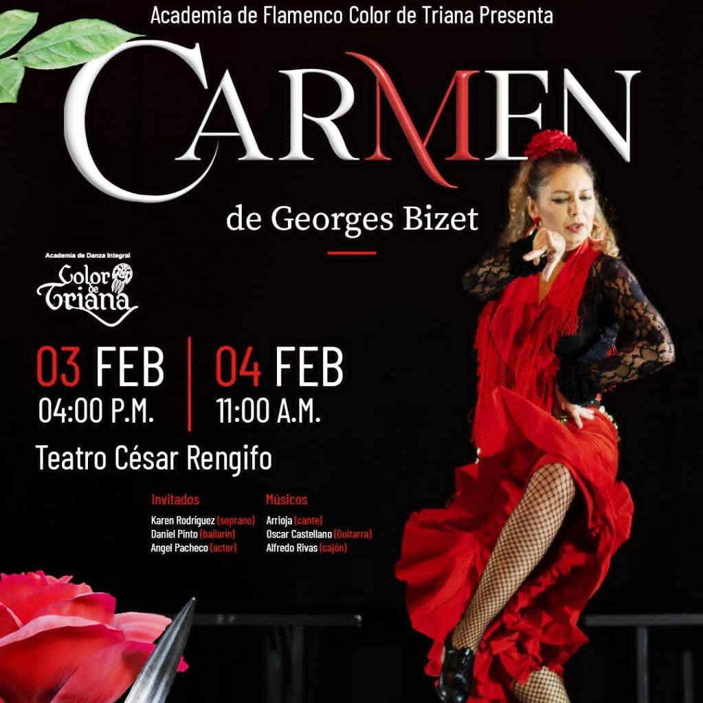 Diario Frontera, Frontera Digital,  Entretenimiento, ,La Academia Color de Triana llevará a escena la obra “Carmen” de Georges Bizet
