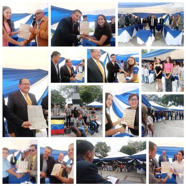 Diario Frontera, Frontera Digital,  El Vigía Panamericana, ,Poder Legislativo y Ejecutivo de Alberto Adriani homenajearon
a 137 jóvenes en sesión solemne en El Vigía