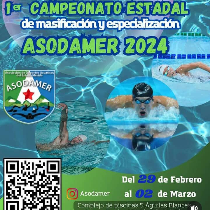 Diario Frontera, Frontera Digital,  Deportes, ,En Mérida se inició primer estadal de masificación y especialización de natación en el complejo de piscinas Cinco Águilas Blancas