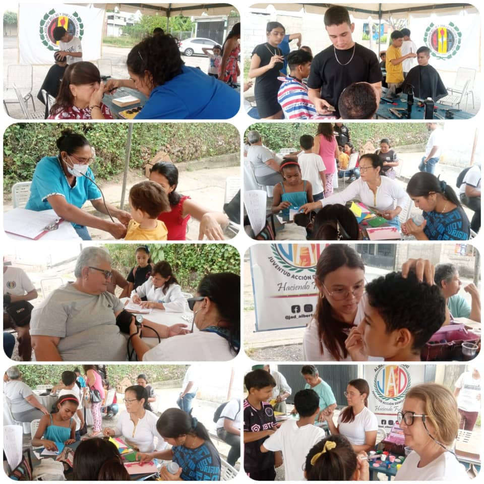 Diario Frontera, Frontera Digital,  El Vigía Panamericana, ,Acción Democrática ofreció alegría y salud a 300 habitantes de El Vigía