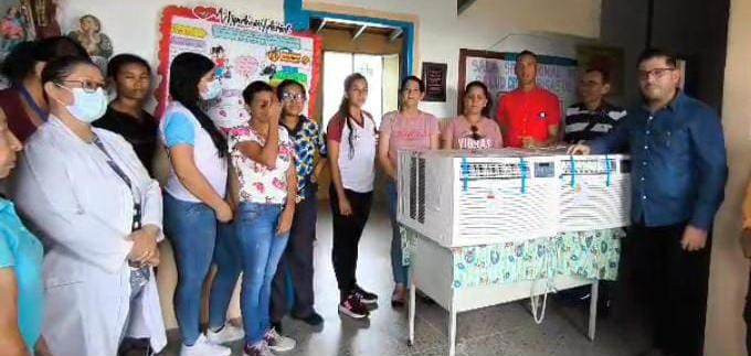 Diario Frontera, Frontera Digital,  El Vigía Panamericana, ,Consultorio Popular Tipo 3 de Brisas de Onia en El Vigía 
recibió aires acondicionados