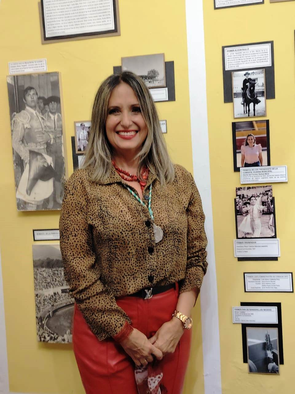 Diario Frontera, Frontera Digital,  Regionales, ,Museo Taurino homenajeó a la primera dama presidente de la Comisión Taurina Merideña