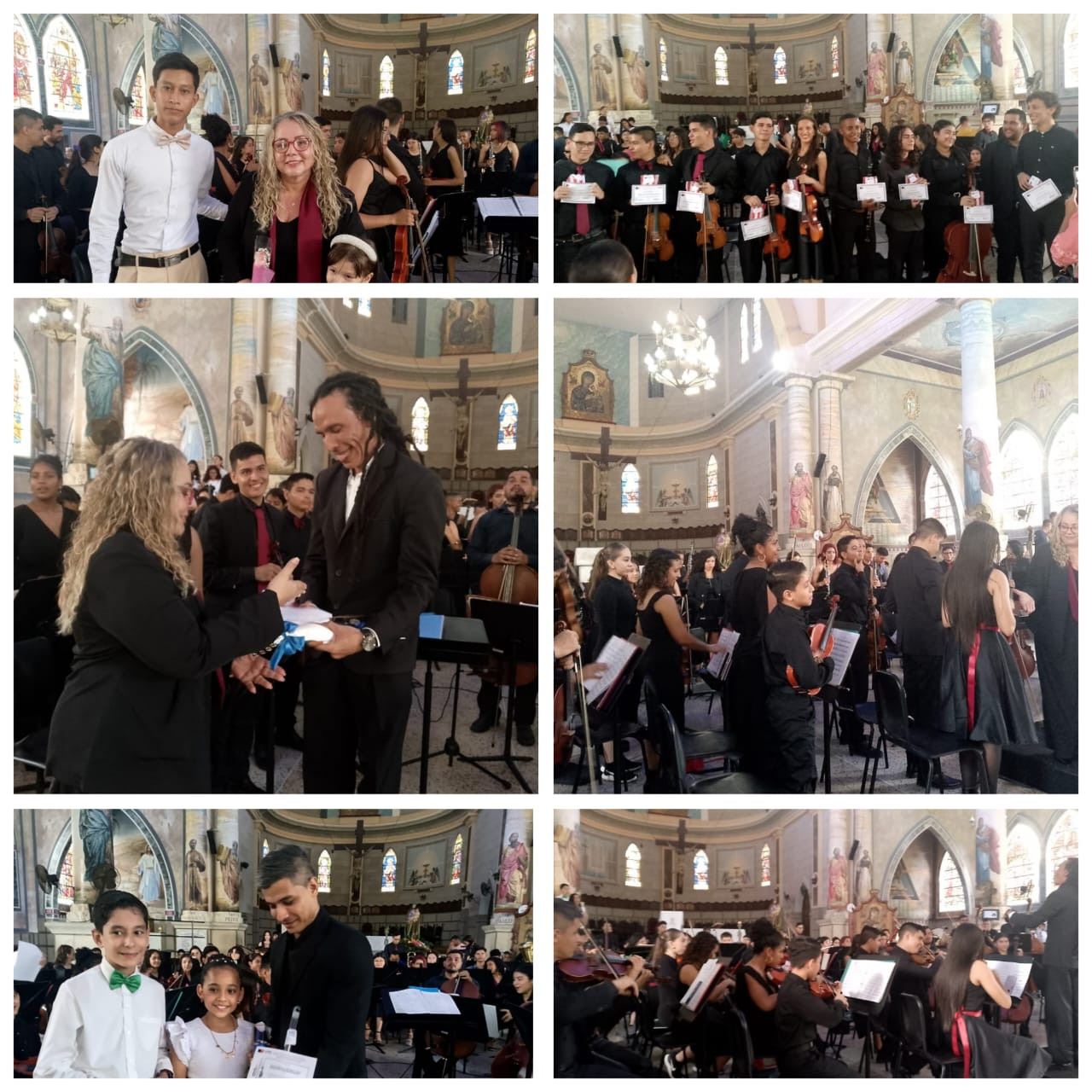 Diario Frontera, Frontera Digital,  El Vigía Panamericana, ,Orquesta Sinfónica celebró sus Bodas de Plata con un concierto en la Catedral de El Vigía