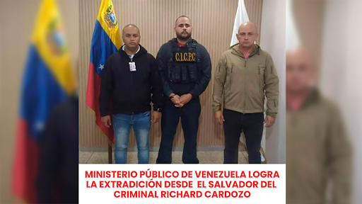 Diario Frontera, Frontera Digital,  Nacionales, ,Fiscal General anuncia extradición desde El Salvador a Venezuela del criminal Richard Cardozo