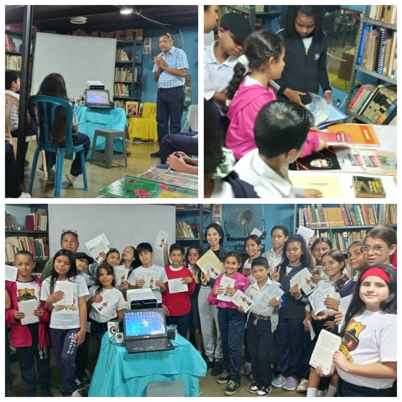 Diario Frontera, Frontera Digital,  El Vigía Panamericana, ,Grupo socio-cultural El Carmen celebró el Día del Libro en El Vigía