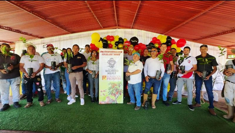 Diario Frontera, Frontera Digital,  El Vigía Panamericana, ,Fundación Prosperi y Vivero Wilfred Merle donaron Ventiocho mil plantas de Cacao