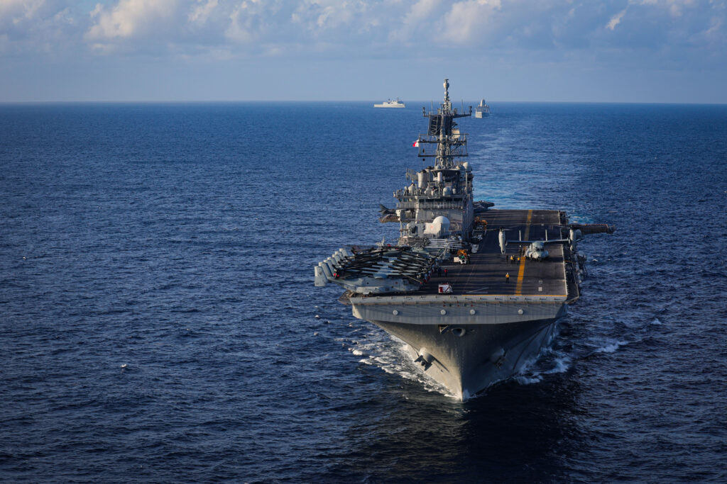 Diario Frontera, Frontera Digital,  Internacionales, ,Estados Unidos difunde primeras imágenes del buque USS Iwo Jima en el Caribe