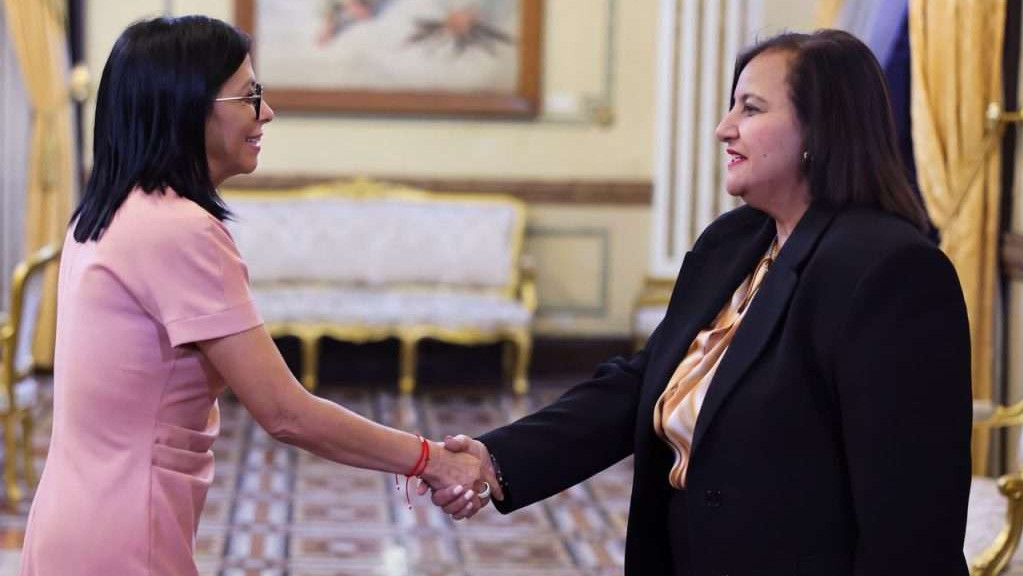 http://www.fronteradigital.com.ve/Delcy Rodríguez anuncia acuerdo con la Mesa de Diálogo para liberar el oro en Inglaterra