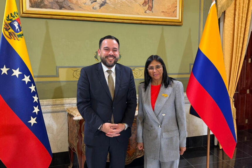 Diario Frontera, Frontera Digital,  Nacionales, ,Delcy Rodríguez se reunió con el ministro de Energía de Colombia para abordar “temas de interés” para ambas naciones