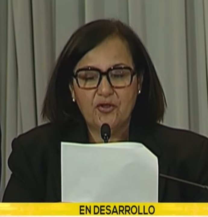 Diario Frontera, Frontera Digital,  Nacionales, ,Así anunció Dinorah Figuera la culminación del segundo ciclo de conversaciones entre la delegación del Gobierno Nacional y la Asamblea Nacional 2015,COMUNICADO
Asamblea Nacional 2015 de Venezuela