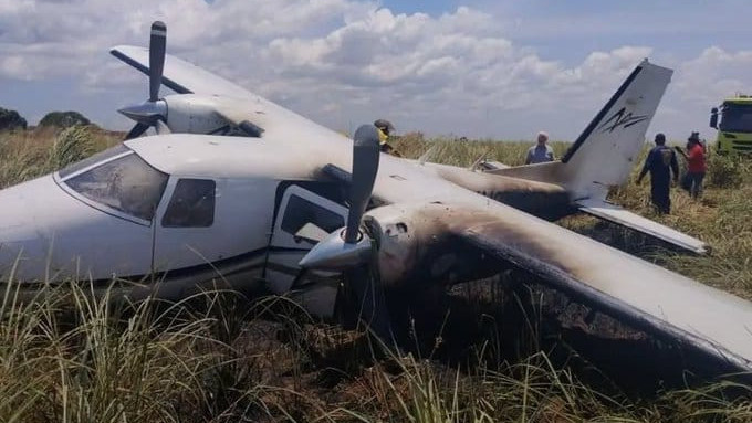 http://www.fronteradigital.com.ve/Siete heridos deja siniestro de avioneta en aeropuerto de Ciudad Bolívar