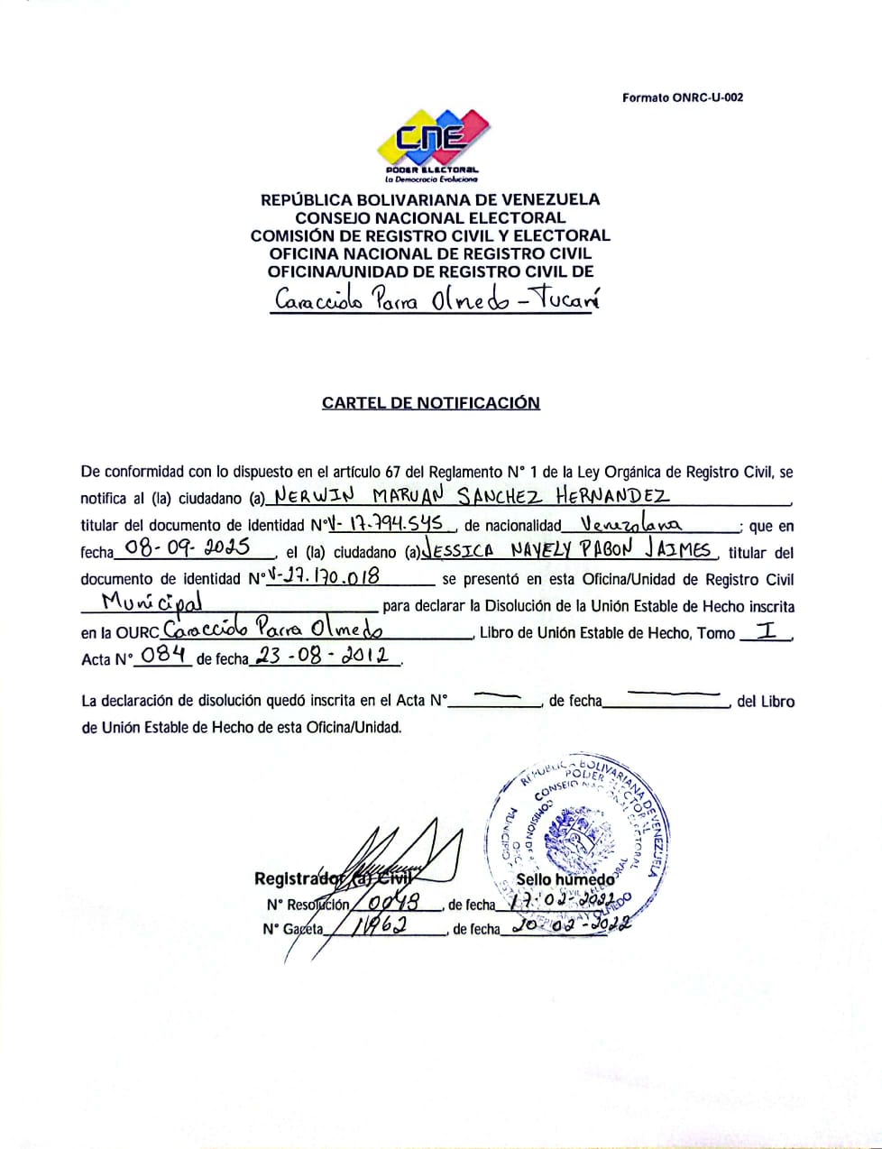Frontera en la Web