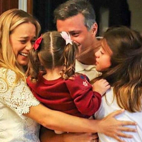 Diario Frontera, Frontera Digital,  LEOPOLDO LÓPEZ, Nacionales, ,López se reencuentra con su familia en Madrid