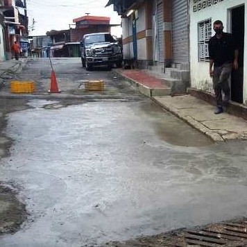 Diario Frontera, Frontera Digital,  GUAYABONES, Panamericana, ,Después de siete años de desidia 
gobernación habilitó calle Comercio en Guayabones