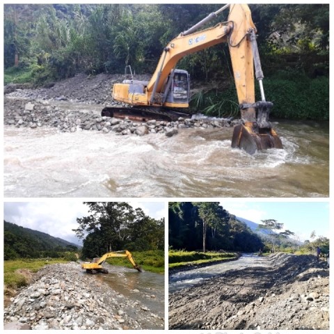 Diario Frontera, Frontera Digital,  MPPT, RÍO MOCOTÍES, Mocoties, ,MPPT culminó trabajos de canalización en  el rio Mocotie