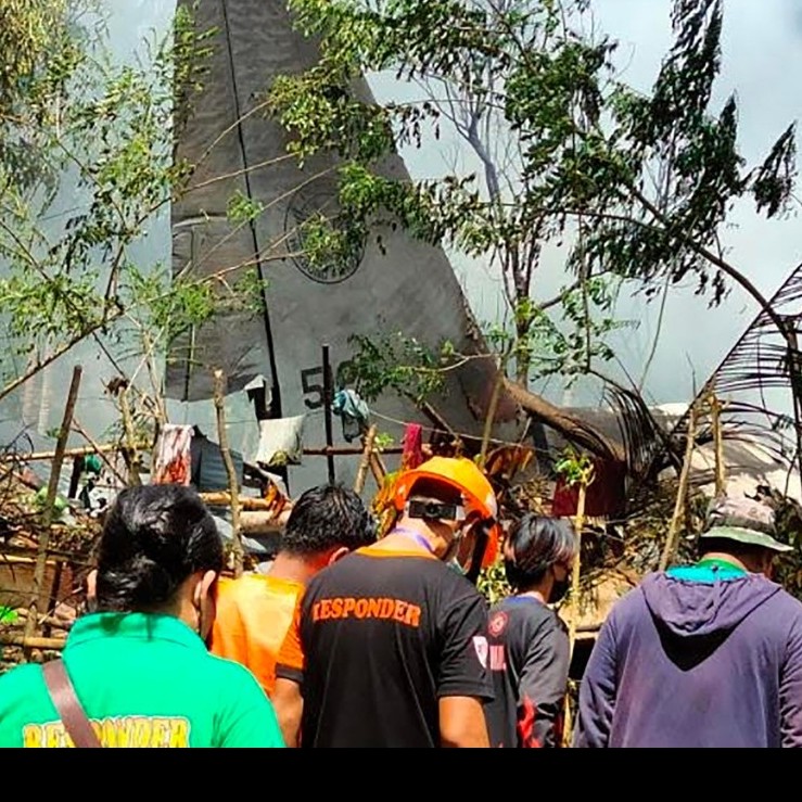 Diario Frontera, Frontera Digital,  SINIESTRO AVIÓN, FILIPINAS, Internacionales, ,Al menos 29 muertos al estrellarse un avión militar en Filipinas