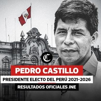 Diario Frontera, Frontera Digital,  PEDRO CASTILLO, PRESIDENTE ELECTO DEL PERÚ, Internacionales, ,JNE proclamó a Pedro Castillo Terrones como presidente electo 2021-2026