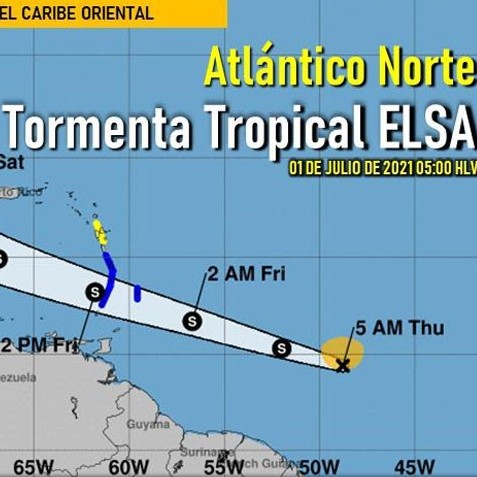 Diario Frontera, Frontera Digital,  tormenta tropical Elsa, Nacionales, ,Inameh reporta formación de tormenta tropical Elsa
