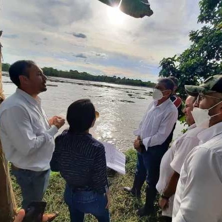 Diario Frontera, Frontera Digital,  RÍO CHAMA, SECTOR LOS NARANJOS, Panamericana, ,El gobernador de Mérida inspeccionó el río Chama en el  sector los Naranjos