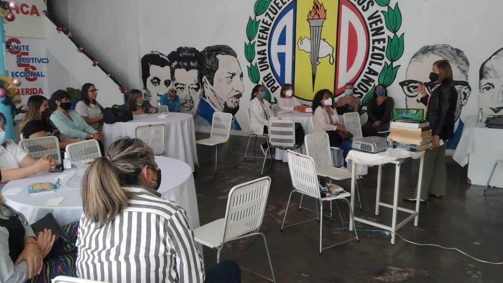 Diario Frontera, Frontera Digital,  AD, Politica, ,Secretaría de Organización del CES de AD en Mérida 
inició talleres formativos para las damas