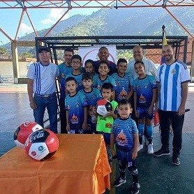 Diario Frontera, Frontera Digital,  escuelas de fútbol en Zea, Mocoties, ,Entregan balones a escuelas de fútbol en Zea