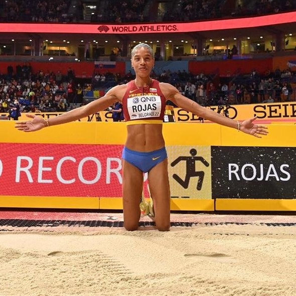 Diario Frontera, Frontera Digital,  YULIMAR ROJAS, Deportes, ,Yulimar Rojas se convierte en tricampeona con su nuevo récord mundial de 15,74