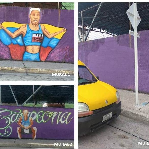 Diario Frontera, Frontera Digital,  MURAL, YULIMAR ROJAS, Regionales, ,Borran el mural de la saltadora Yulimar Rojas en Mérida